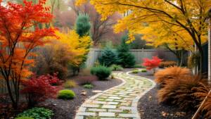 umbauarbeiten im garten Weg im Garten