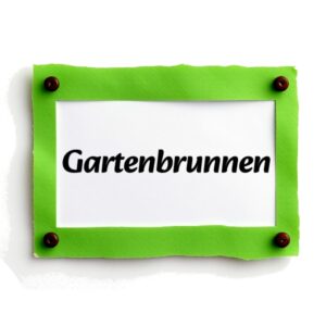 Gartenbrunnen