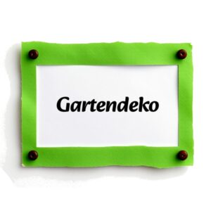 Gartendeko